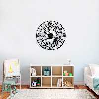 ساعت دیواری مدل هور - فروشگاه نیم آستین