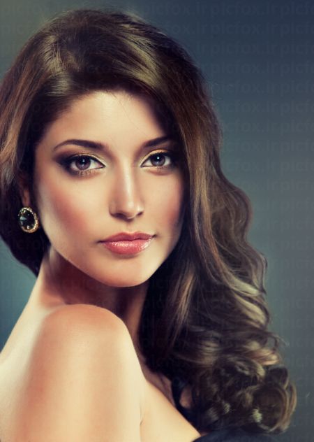 خرید و دانلود عکس Beautiful Girl Close up Portrait کد 6273 | پیک فاکس | Pic Fox