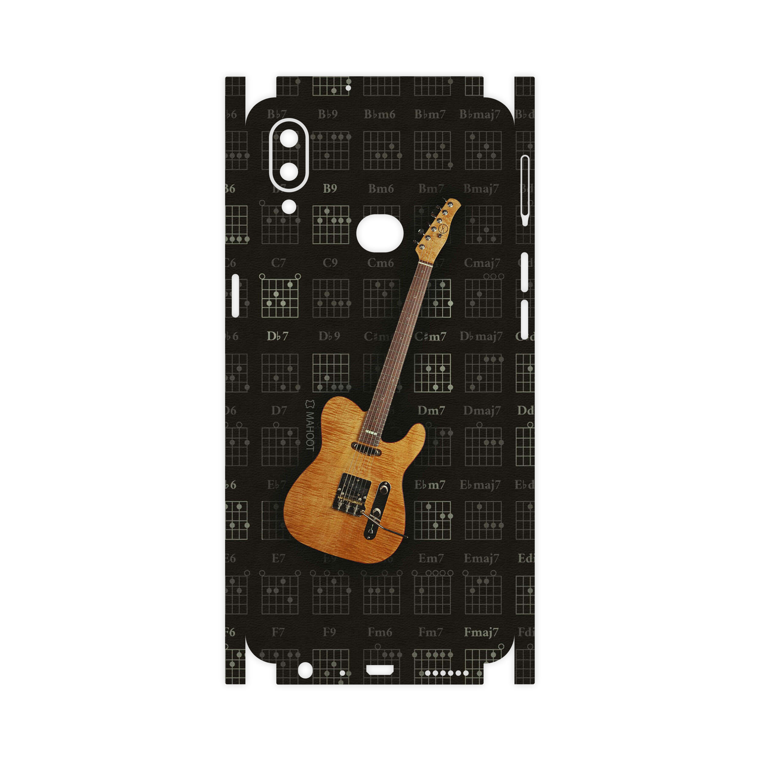برچسب پوششی ماهوت مدل Guitar-Instrument-FullSkin مناسب برای گوشی موبایل سامسونگ Galaxy A10s