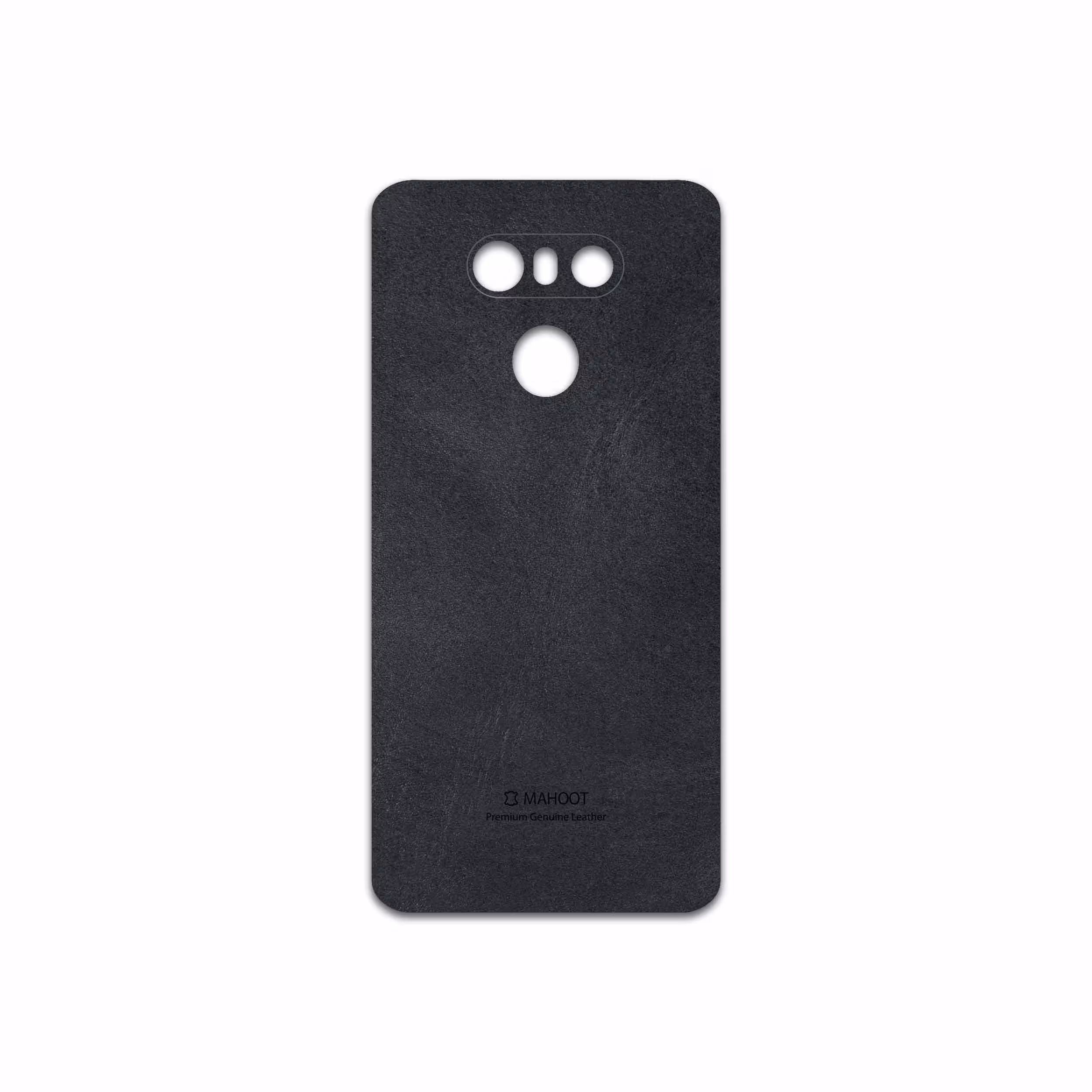برچسب پوششی ماهوت مدل Graphite Buffalo Leather مناسب برای گوشی موبایل ال جی G6