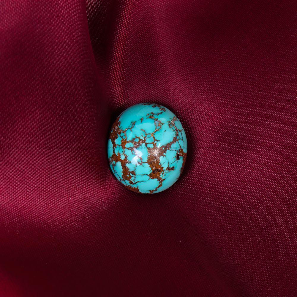 نگین فیروزه شجری کد 11600 - جواهری مشاهیر