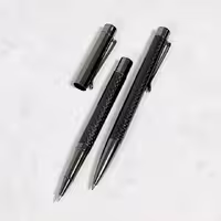 قلم کلکسیونی خودکار و روان نویس بدنه کربن پنتر مدل PL-102