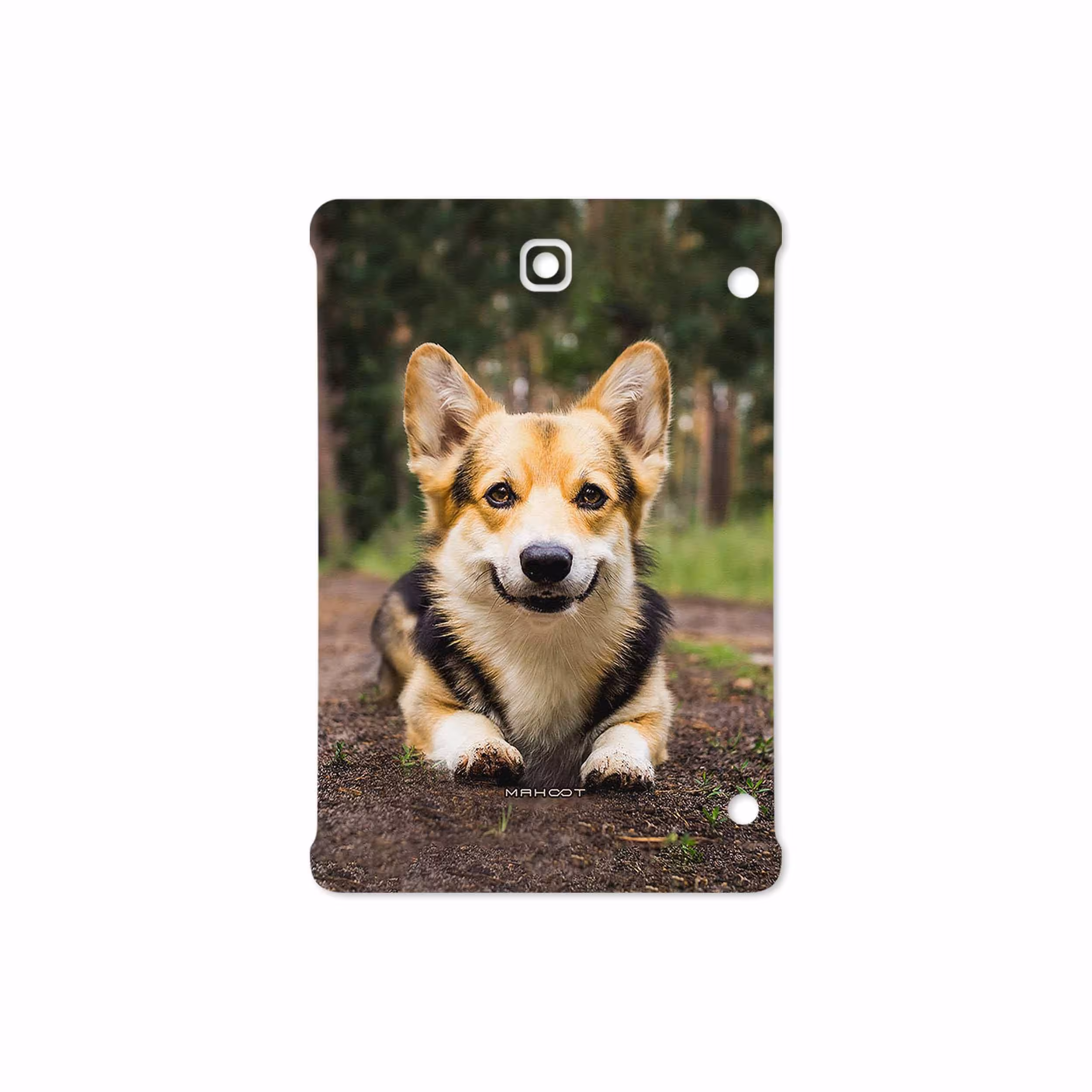 برچسب پوششی ماهوت مدل Dog-2 مناسب برای تبلت سامسونگ Galaxy Tab S2 8.0 2015 T710