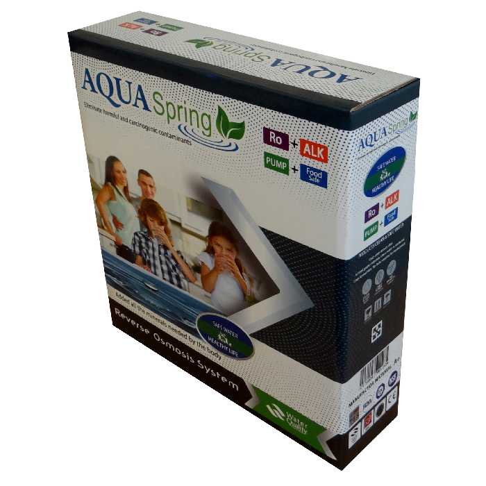 فیلتر دستگاه تصفیه آب آکوآ اسپرینگ مدل F-S7-B 4 مجموعه 4 عددی