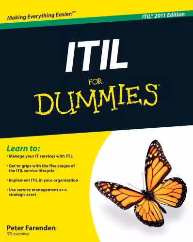 خرید و دانلود نسخه کامل کتاب ITIL For Dummies