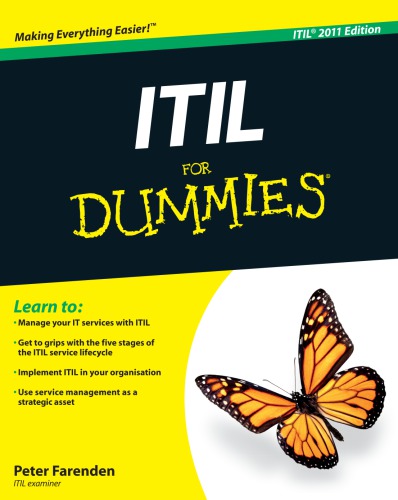 خرید و دانلود نسخه کامل کتاب ITIL For Dummies