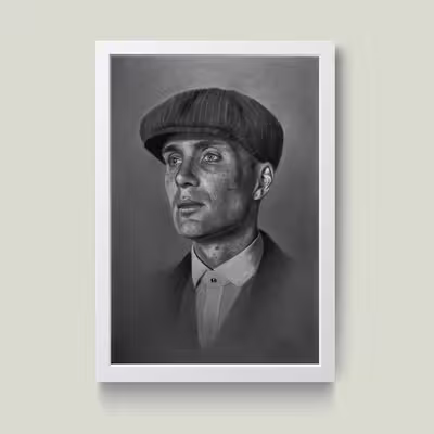 تابلو مدل Tom Shelby تام شلبی کدS1656-w