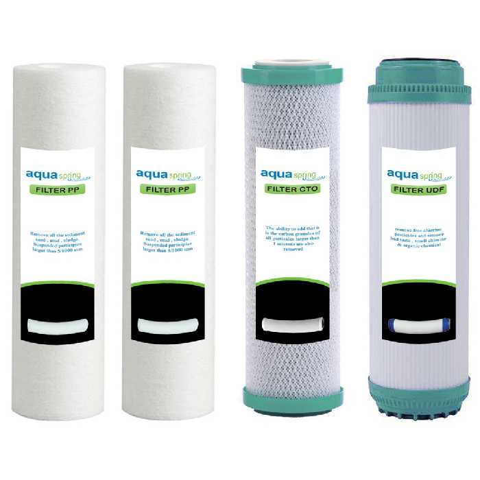  فیلتر دستگاه تصفیه کننده آب  مدل SPARE FILTER  8 مجموعه 8 عددی