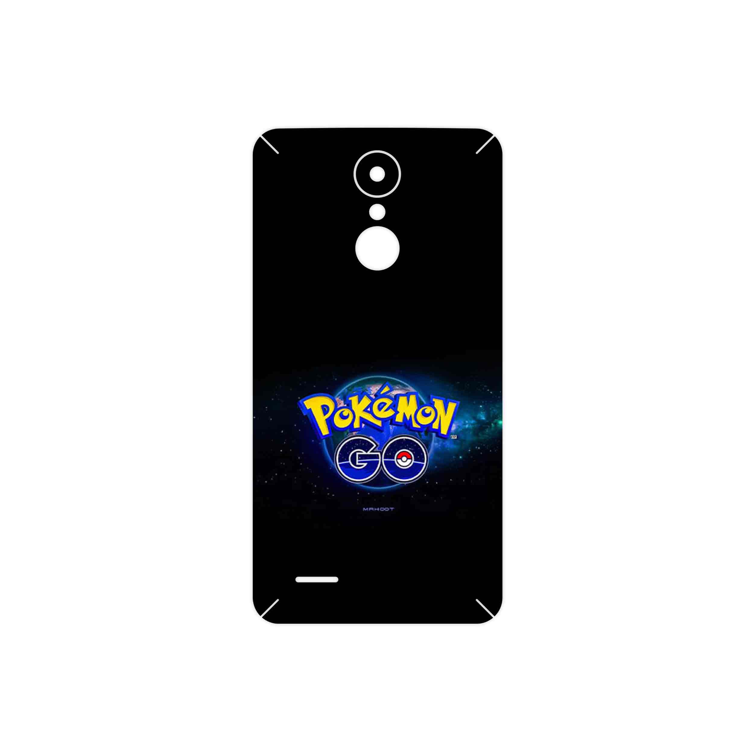 برچسب پوششی ماهوت مدل Pokemon Go Game Series مناسب برای گوشی موبایل ال جی K8 2017