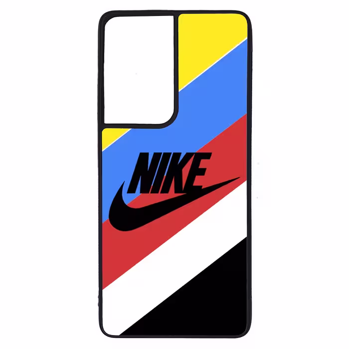 کاور طرح نایک NIKE کد G-058 مناسب برای گوشی موبایل سامسونگ Galaxy S21 Ultra | دیجی قاب دونی