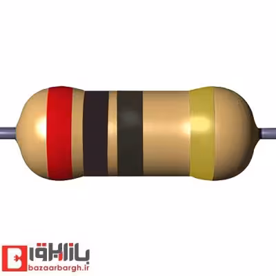 مقاومت 20 اهم 1/4 وات 5 درصد