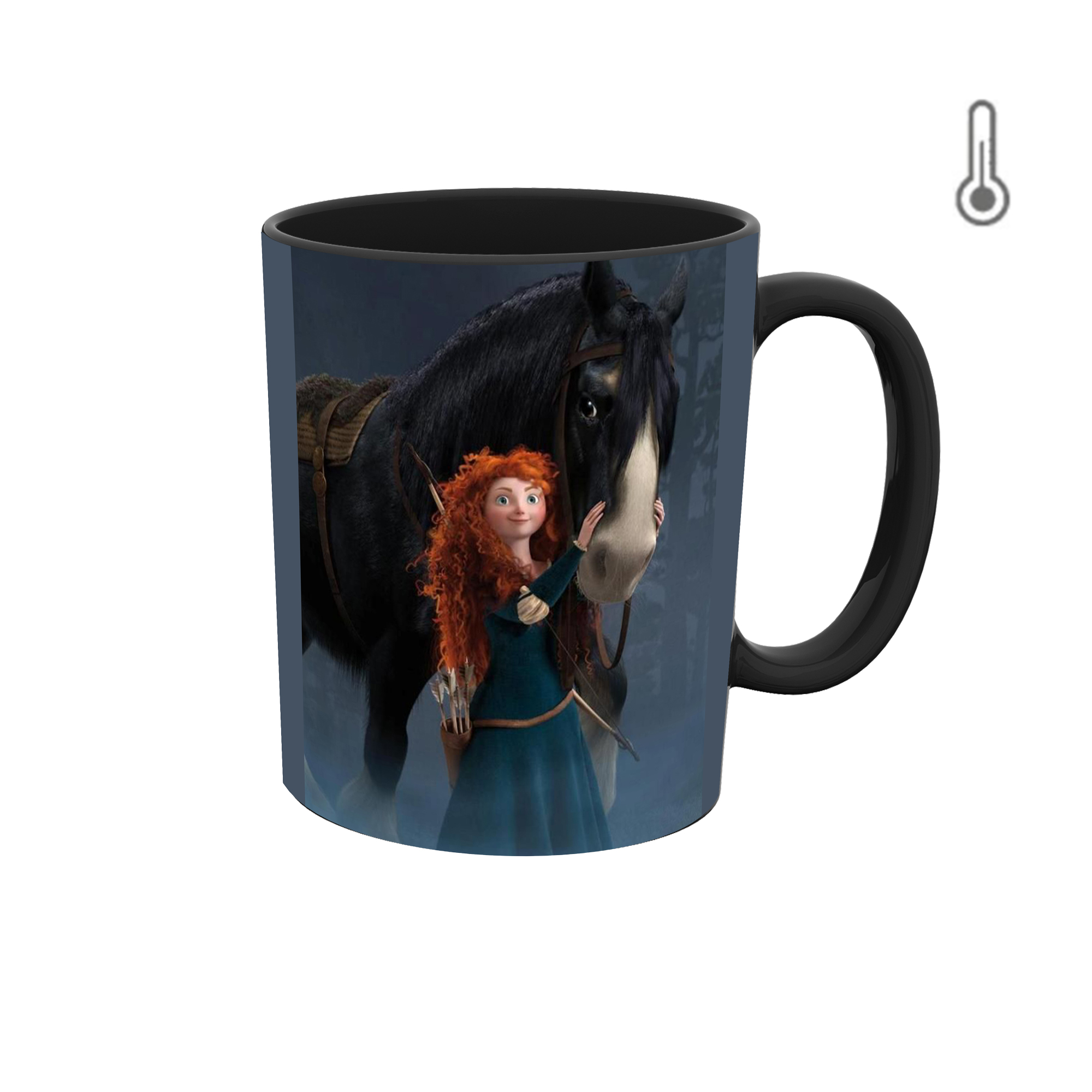 ماگ حرارتی طرح انیمیشن دلیر 