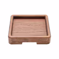 سینی وایت پلیت مدل WOODENABBA کد 6266