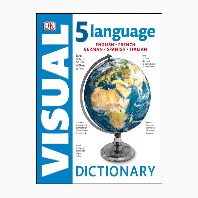 کتاب VISUAL DICTIONARY 5 Language اثر جمعی از نویسندگان انتشارات دیکی