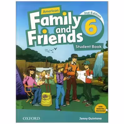 کتاب American Family and Friends 6 اثر Naomi Simmons نشر ابداع