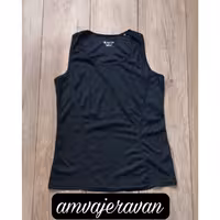 تاپ  ورزشی زنانه برندMOUNTAIN انگلیس سایز  L یا 44 تا46مشکی 