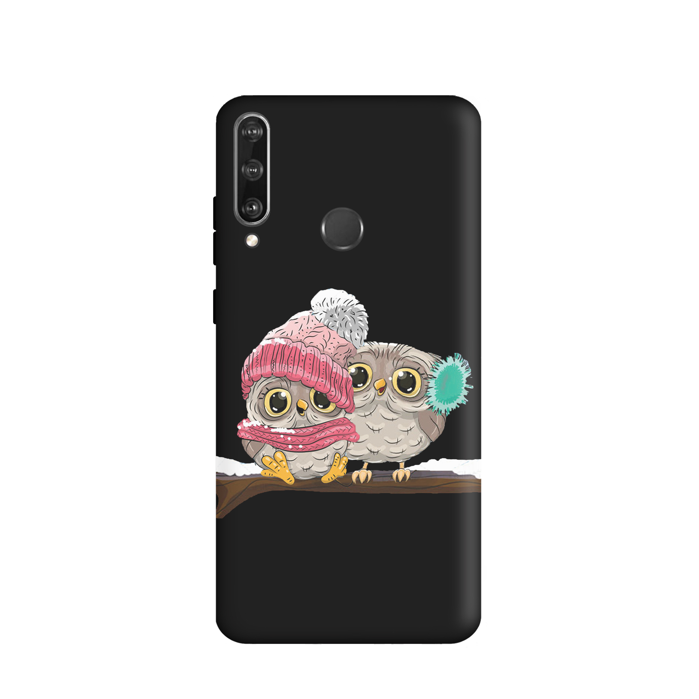 کاور طرح دخترانه جغد کد u2549 مناسب برای گوشی موبایل  هوآوی Y6P 2020