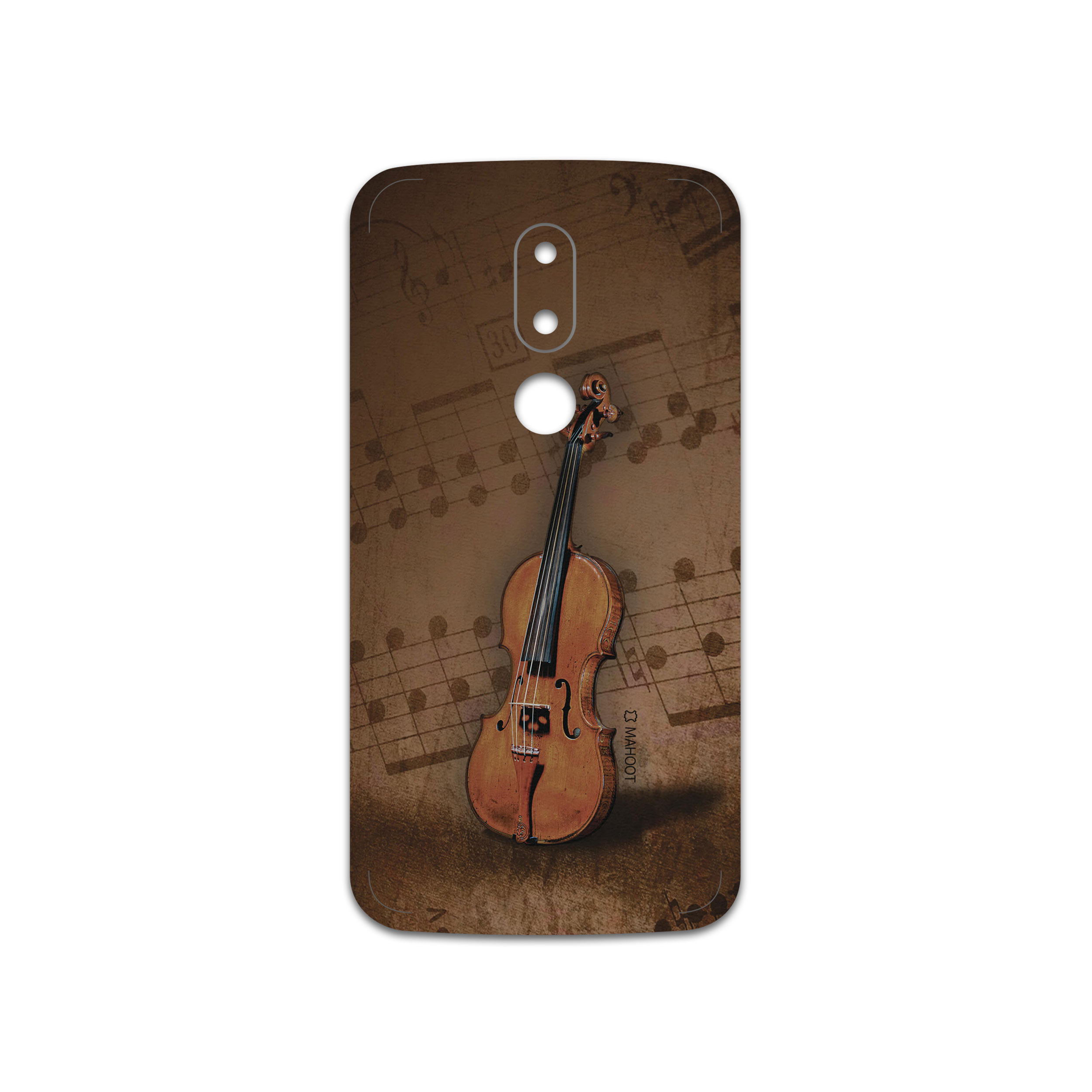 برچسب پوششی ماهوت مدل Violin-Instrument مناسب برای گوشی موبایل موتورولا Moto M