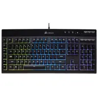 کیبورد مخصوص بازی کورسیر مدل Corsair K55 RGB