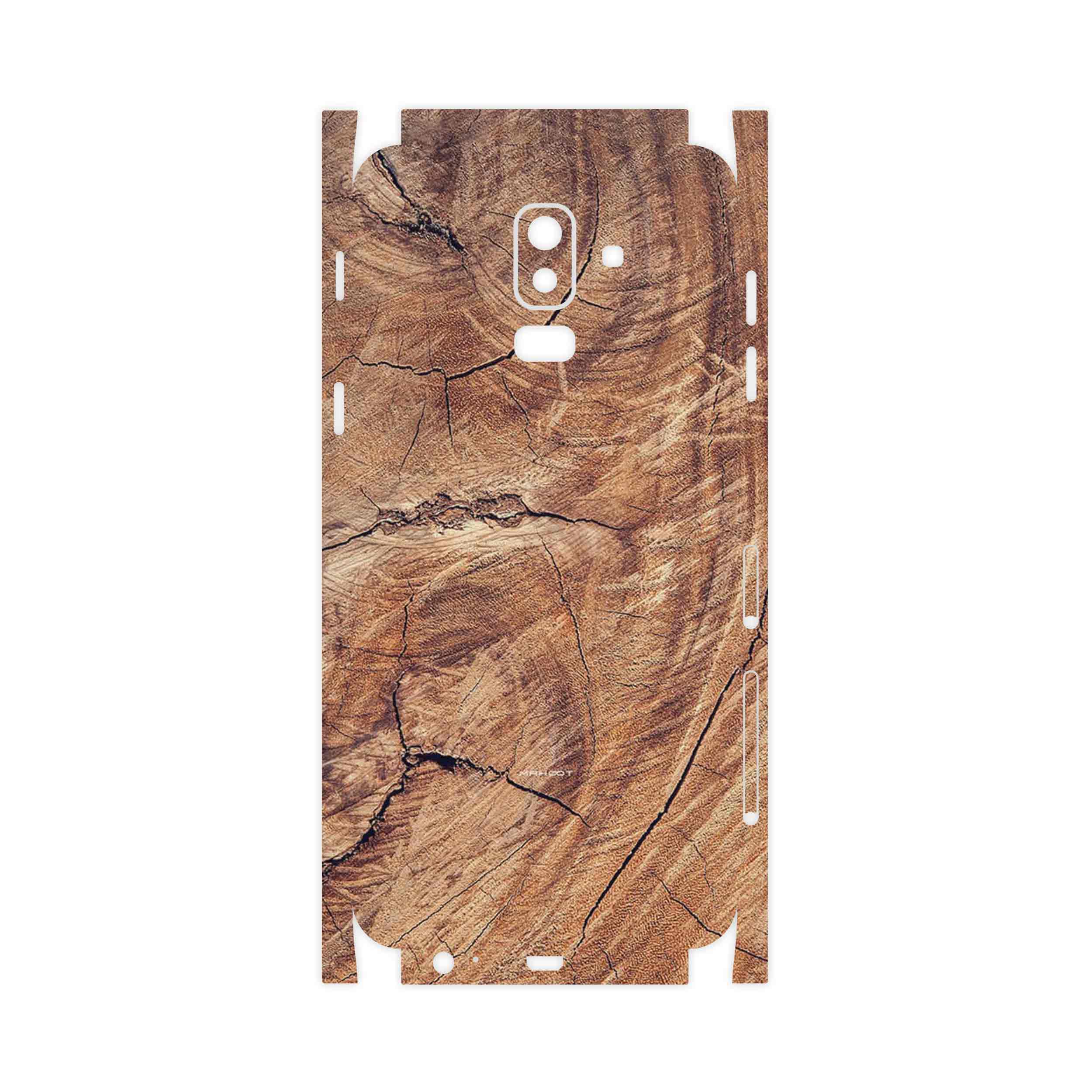 برچسب پوششی ماهوت مدل Wood Texture 5-FullSkin مناسب برای گوشی موبایل سامسونگ Galaxy J8