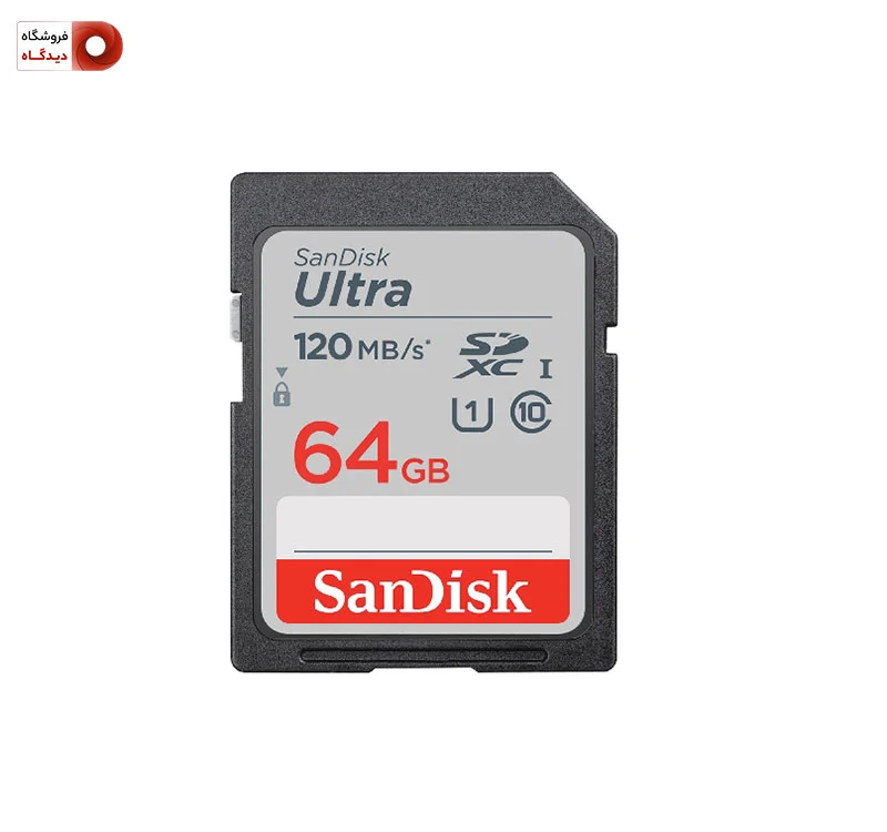 کارت حافظه سندیسک SanDisk Ultra 64gb 120MB/s UHS-1