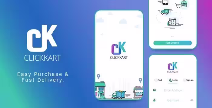 دانلود اپلیکیشن فروشگاهی اندروید Clickkart