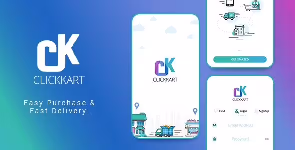 دانلود اپلیکیشن فروشگاهی اندروید Clickkart