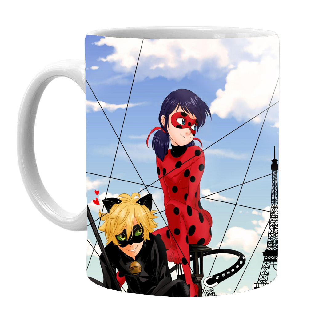 ماگ طرح دختر کفشدوزکی کد mk13