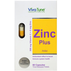 کپسول زینک پلاس ویواتیون 60 عددی ویوا تیون
