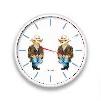 ساعت‌ دیواری رومیزی راویتاطرح تدی کد 3432