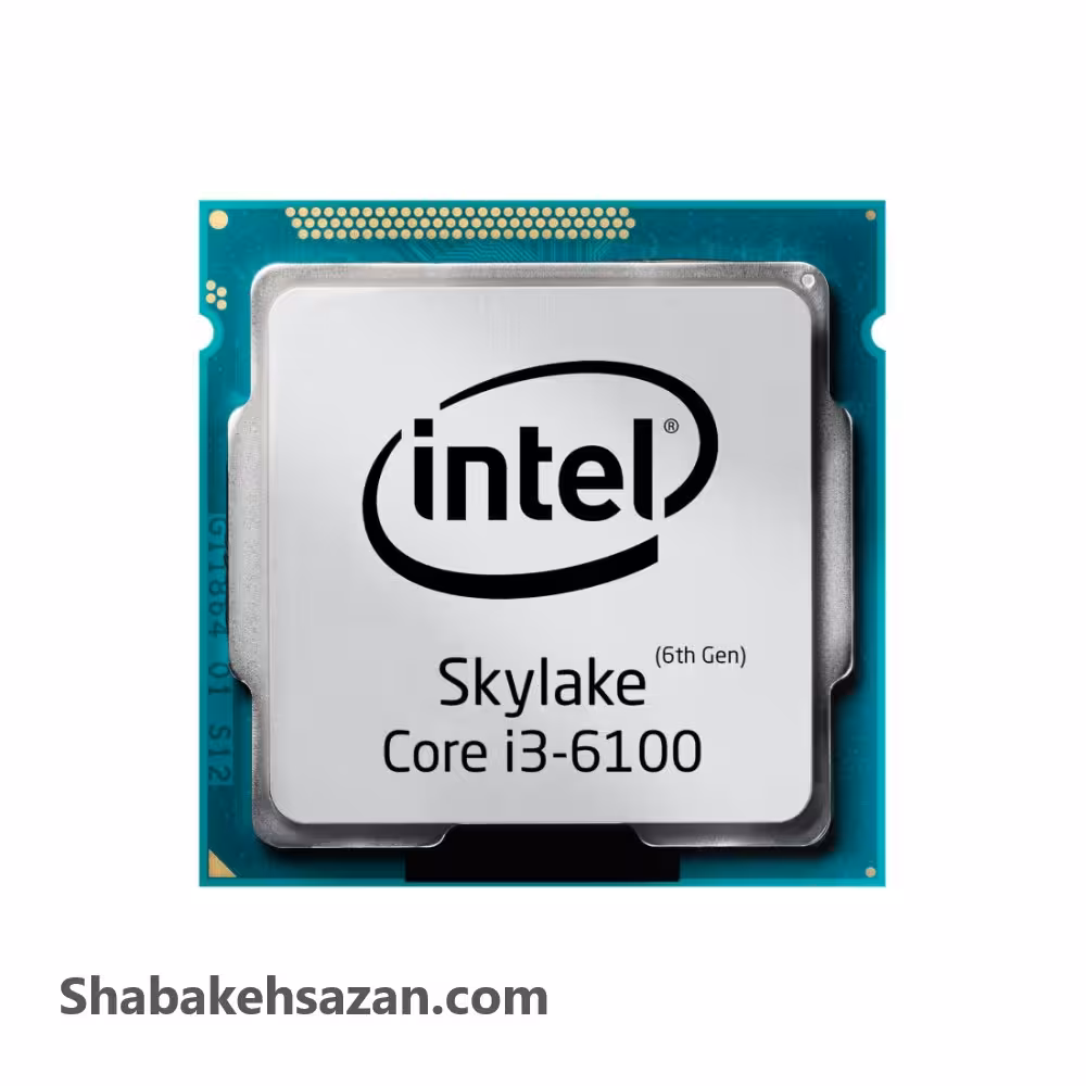 پردازنده مرکزی اینتل سری Skylake مدل Core i3-6100 تری