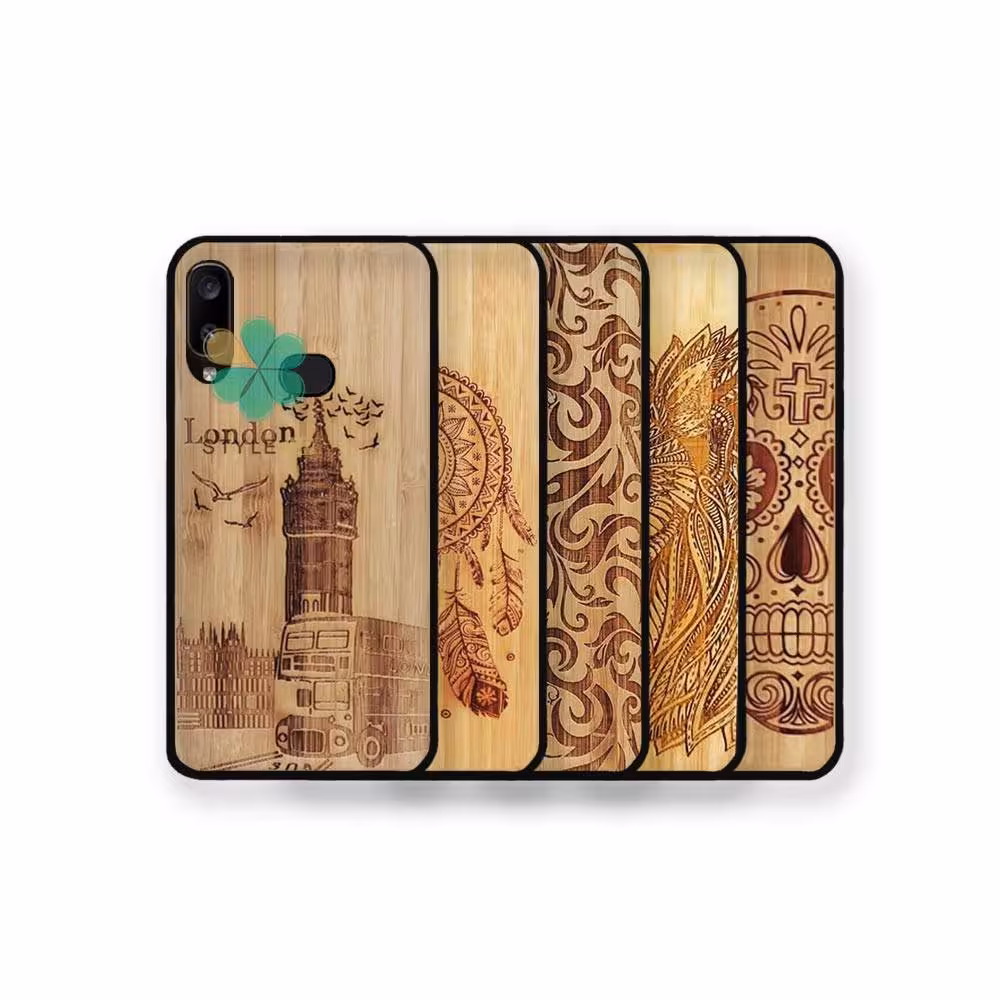قاب گوشی سامسونگ Samsung Galaxy A10s طرح چوب Bomboo