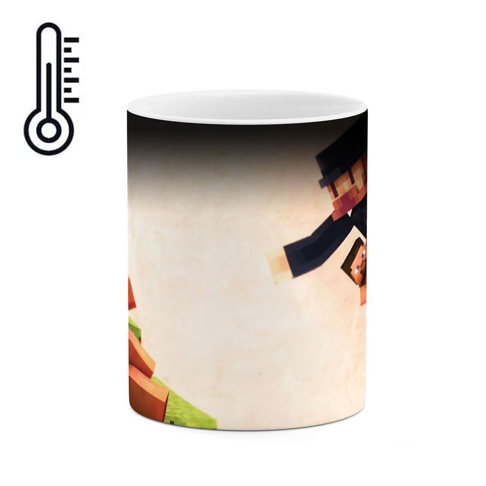 ماگ حرارتی طرح ماینکرفت مدل mgp00436