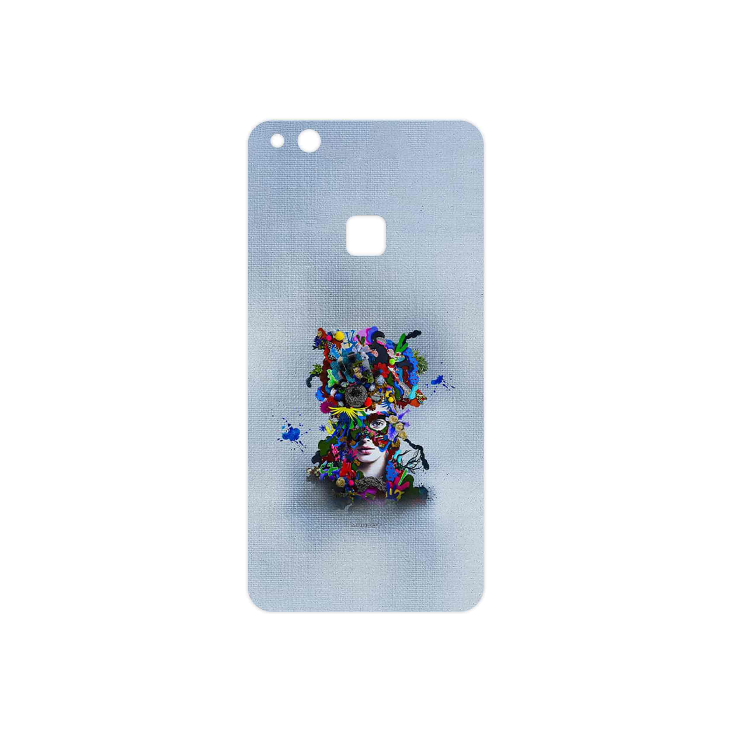 برچسب پوششی ماهوت مدل Collage of surreal Portrait of Women 4 مناسب برای گوشی موبایل هوآوی P10 Lite