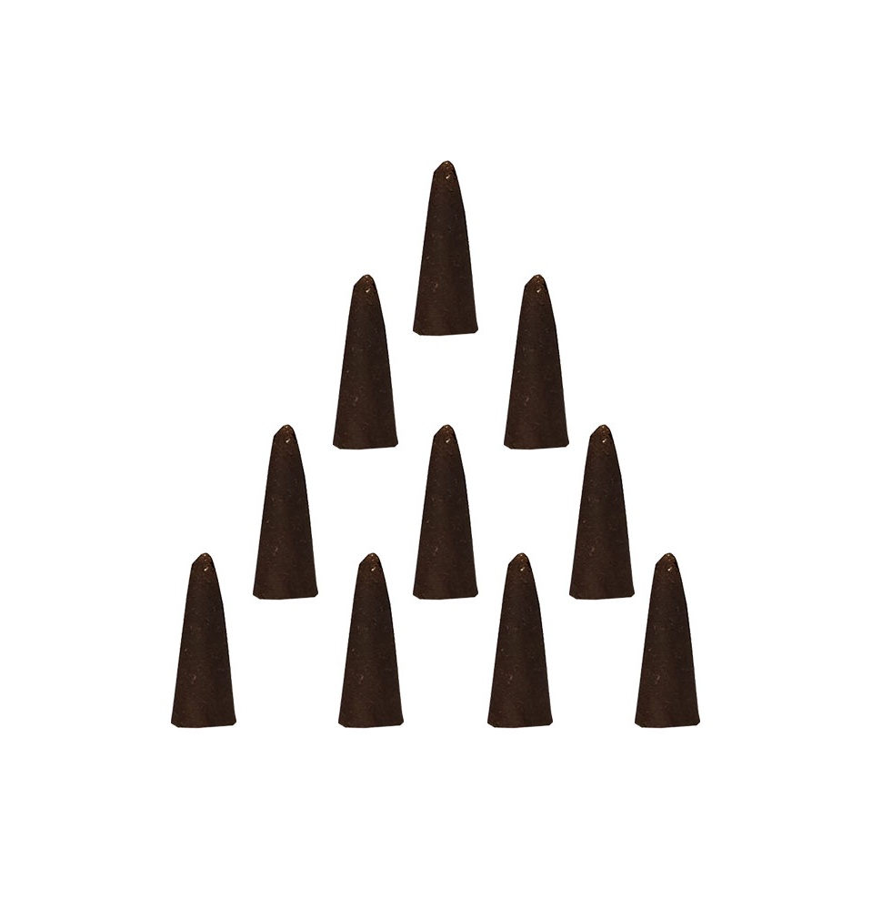 عود مدل دست ساز کله قندی هفت شیر آفریقایی بسته 10 عددی