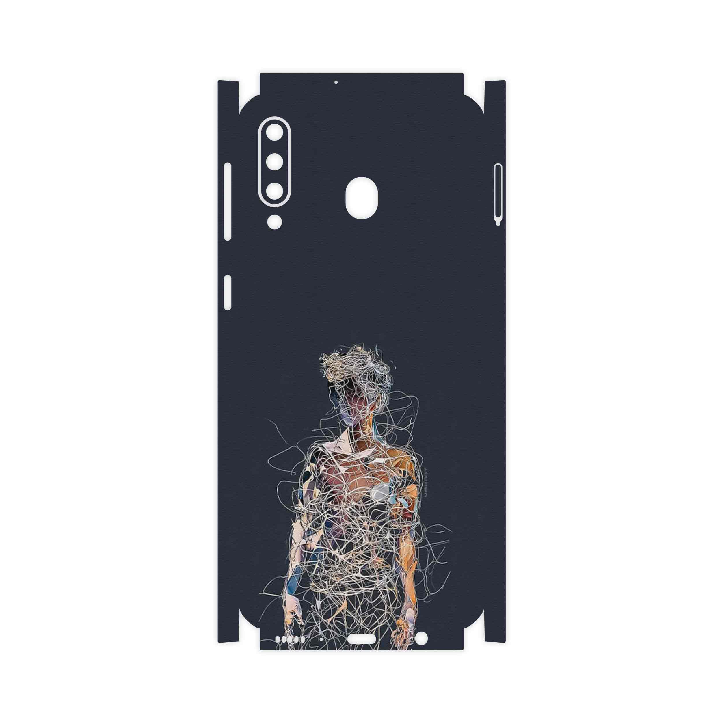 برچسب پوششی ماهوت مدل Strings Digital Art 1-FullSkin مناسب برای گوشی موبایل سامسونگ Galaxy M30