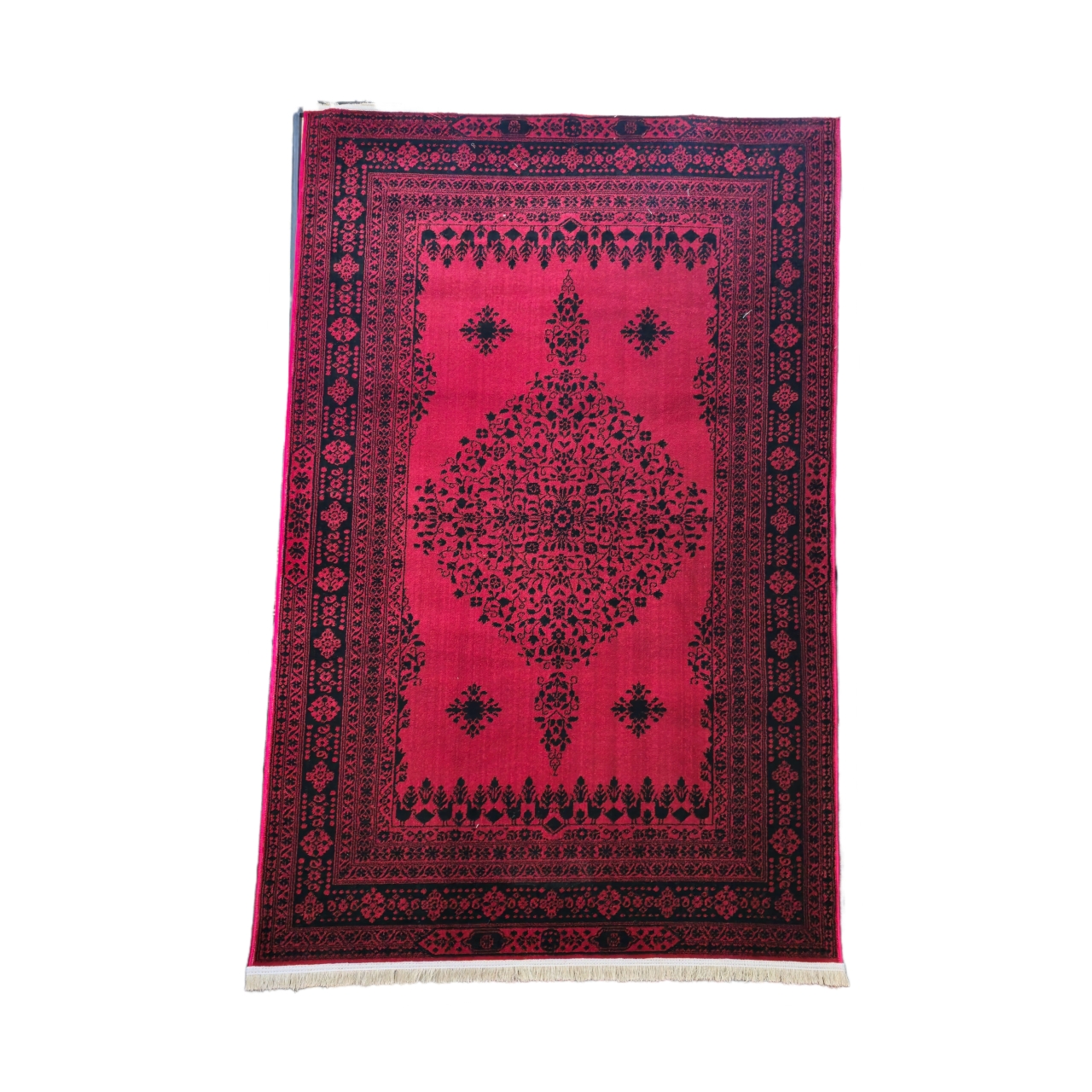 فرش ماشینی کاشان طرح 006 لاکی