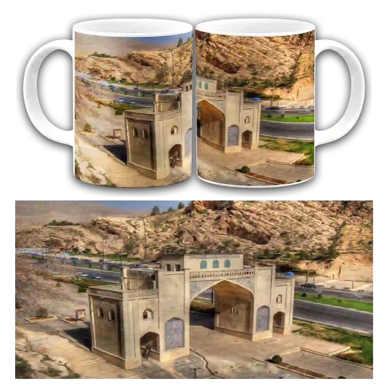 ماگ دروازه ورودی کرمان مدل P2