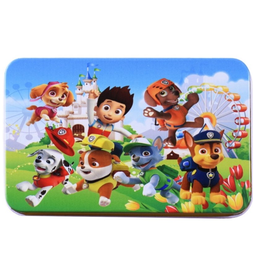 پازل سگهای نگهبان قوطی فلزی 60 تکه 
