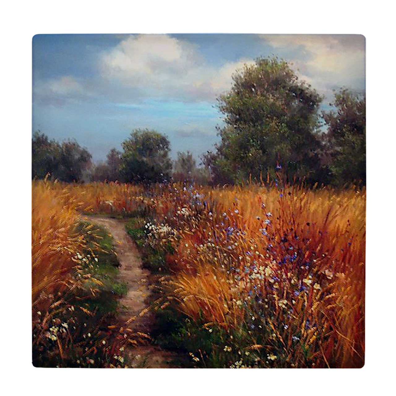  کاشی کارنیلا طرح جاده ای در مزرعه کد wkk1452