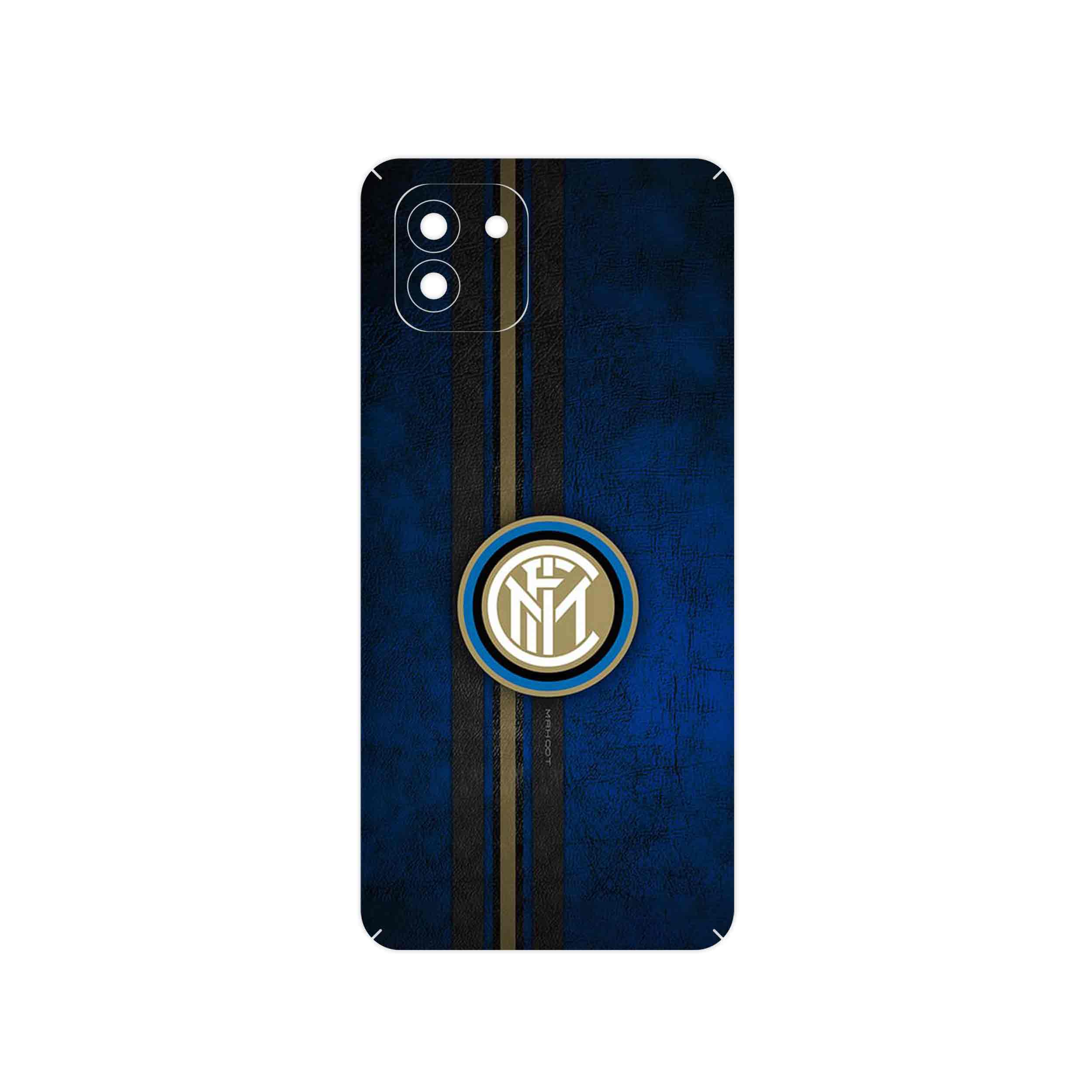 برچسب پوششی ماهوت مدل Inter_Milan مناسب برای گوشی موبایل سامسونگ Galaxy A03