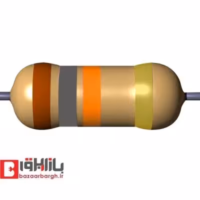 مقاومت 18 کیلو اهم 1/4 وات 5 درصد