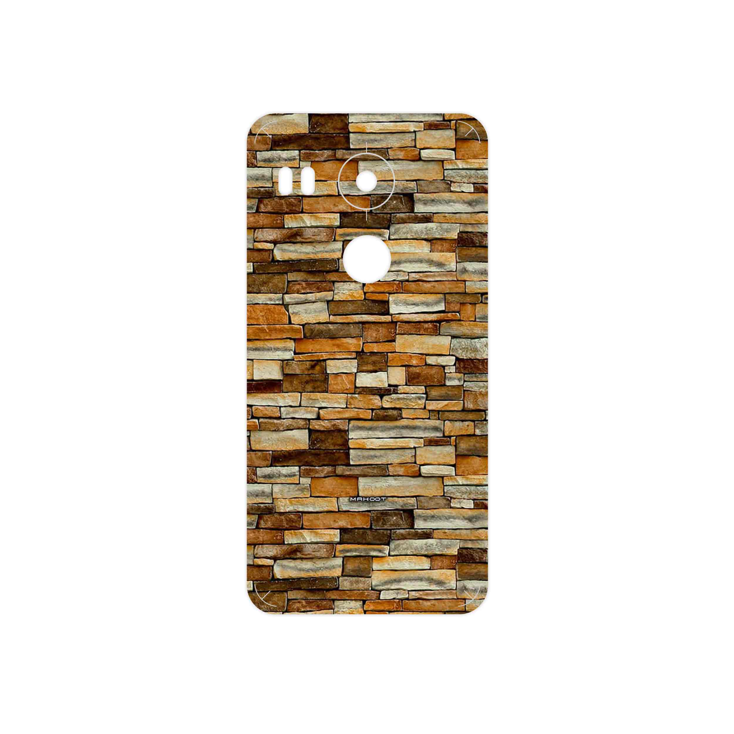 برچسب پوششی ماهوت مدل brickwall مناسب برای گوشی موبایل گوگل Nexus 5X