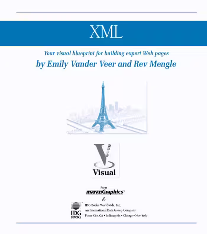 خرید و دانلود نسخه کامل کتاب XML: Your Visual Blueprint for Building Expert Web Pages