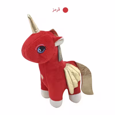عروسک سیی طرح یونیکورن پونی کد 1600 ارتفاع 30 سانتی متر