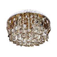 لوستر سقفی کریستالی چشمه نور کد A6638/40-S