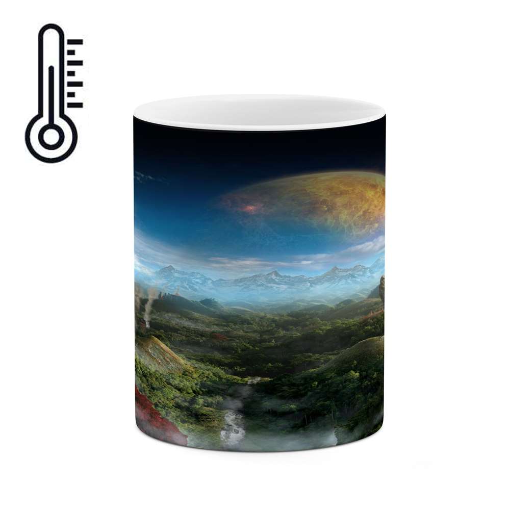 ماگ حرارتی کاکتی طرح فانتزی مدل mgh15321