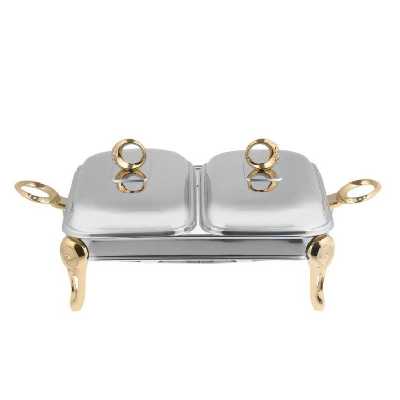 سوفله رزلند مدل دوقلو حلقه نگین