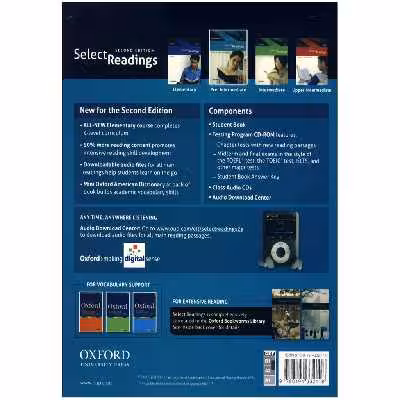 کتاب Select Readings pre intermediate 2nd اثر Erik Gundersen انتشارات آکسفورد 