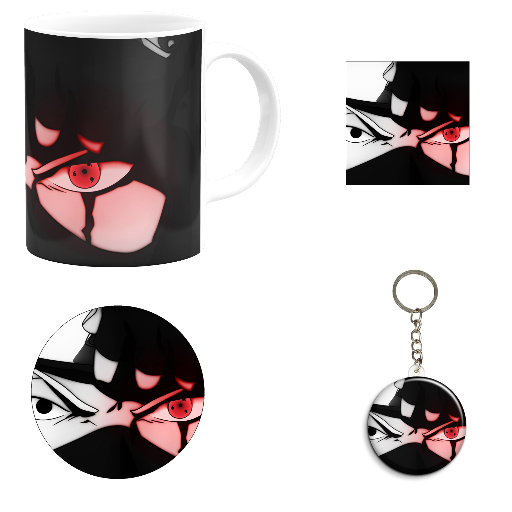 ست هدیه ماگ مدل انیمه ناروتو کد M29